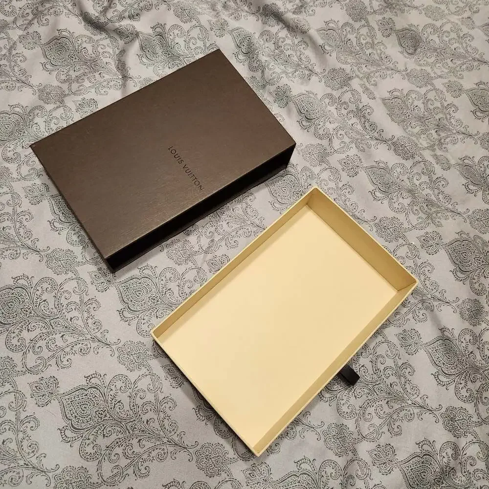 Authentic Louis Vuitton Empty Drawer Gift Box Brown